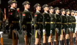 三军仪仗队女兵表演视频,三军仪仗队女兵震撼表演掠影